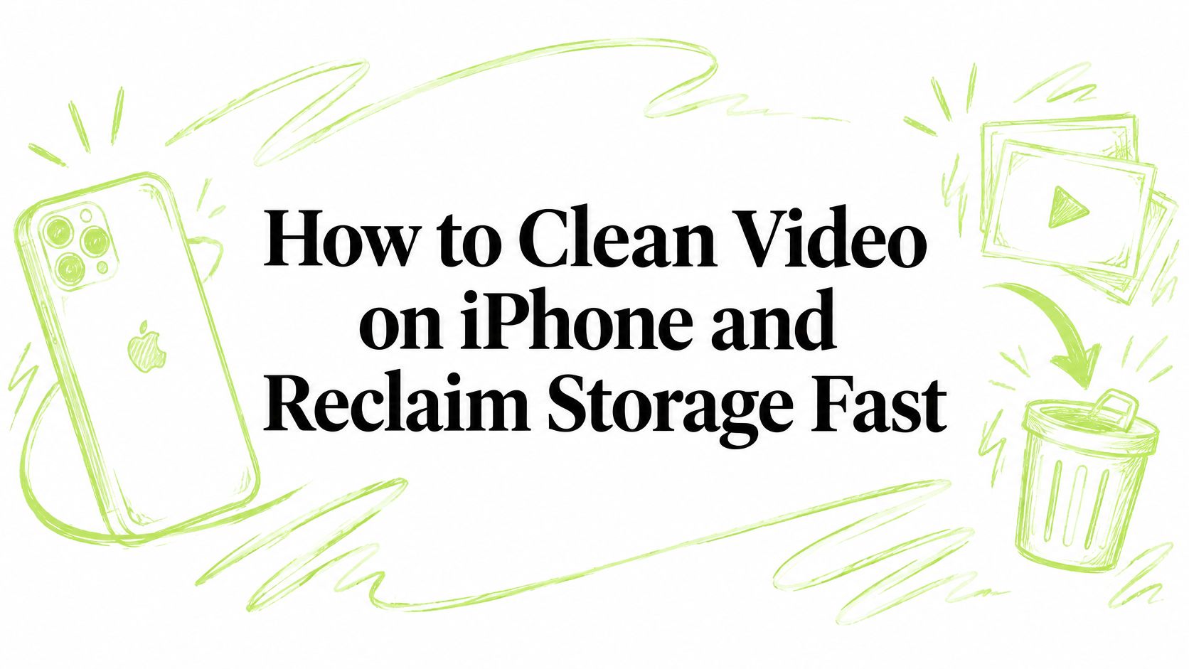 How to Clean Video on iPhone and Reclaim Storage Fast