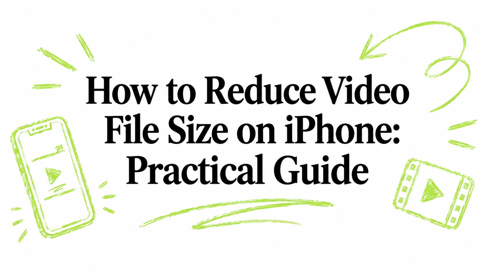 How to Reduce Video File Size on iPhone: Practical Guide