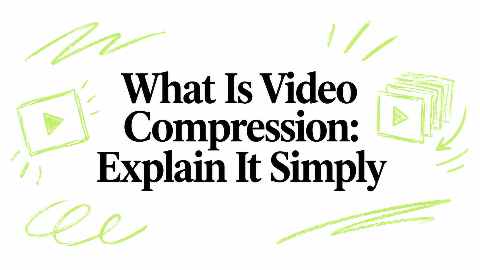 What Is Video Compression: Explain It Simply