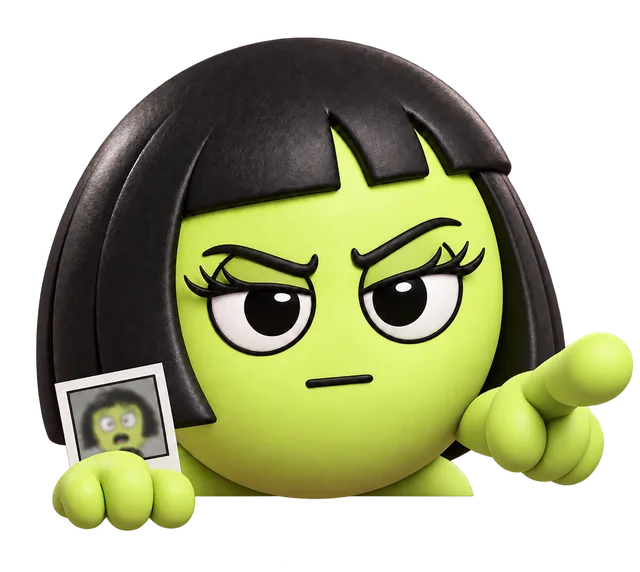 Lumina pointing at you